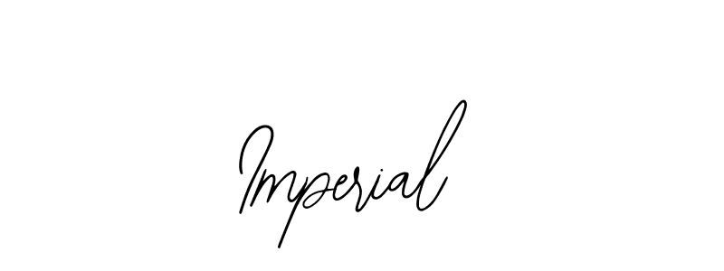 How to make Imperial name signature. Use Bearetta-2O07w style for creating short signs online. This is the latest handwritten sign. Imperial signature style 12 images and pictures png