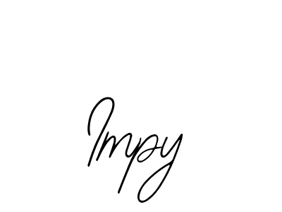 Make a beautiful signature design for name Impy. With this signature (Bearetta-2O07w) style, you can create a handwritten signature for free. Impy signature style 12 images and pictures png