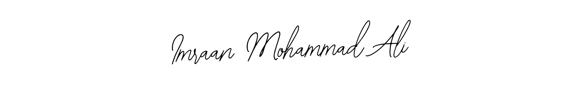 This is the best signature style for the Imraan Mohammad Ali name. Also you like these signature font (Bearetta-2O07w). Mix name signature. Imraan Mohammad Ali signature style 12 images and pictures png