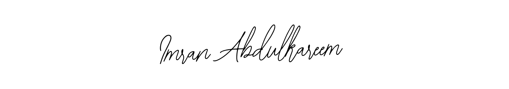 It looks lik you need a new signature style for name Imran Abdulkareem. Design unique handwritten (Bearetta-2O07w) signature with our free signature maker in just a few clicks. Imran Abdulkareem signature style 12 images and pictures png