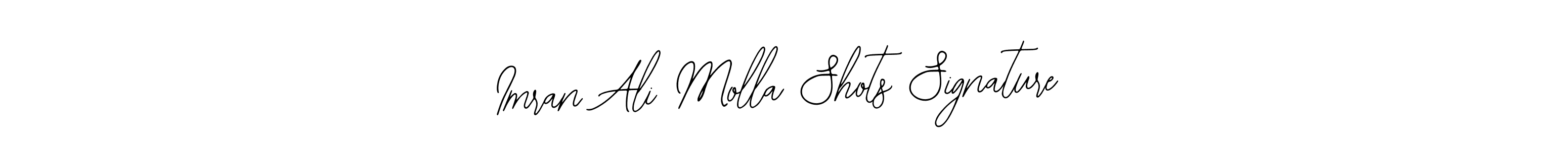 Imran Ali Molla Shots Signature stylish signature style. Best Handwritten Sign (Bearetta-2O07w) for my name. Handwritten Signature Collection Ideas for my name Imran Ali Molla Shots Signature. Imran Ali Molla Shots Signature signature style 12 images and pictures png