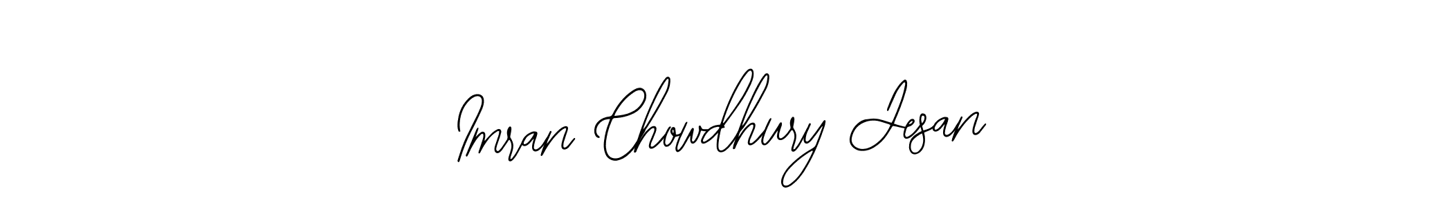 Similarly Bearetta-2O07w is the best handwritten signature design. Signature creator online .You can use it as an online autograph creator for name Imran Chowdhury Jesan. Imran Chowdhury Jesan signature style 12 images and pictures png