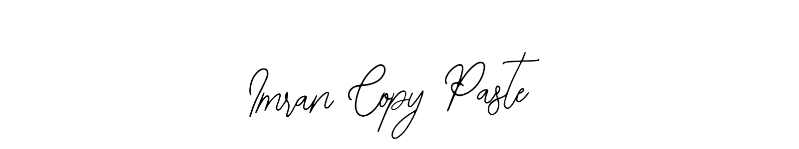 Design your own signature with our free online signature maker. With this signature software, you can create a handwritten (Bearetta-2O07w) signature for name Imran Copy Paste. Imran Copy Paste signature style 12 images and pictures png