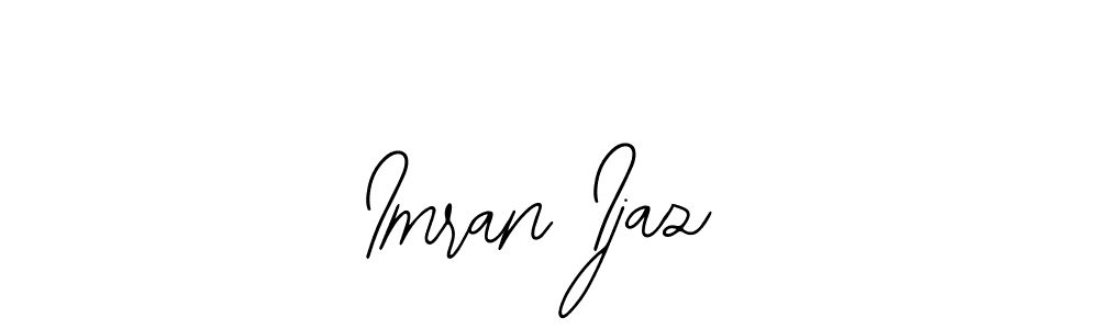 How to make Imran Ijaz name signature. Use Bearetta-2O07w style for creating short signs online. This is the latest handwritten sign. Imran Ijaz signature style 12 images and pictures png