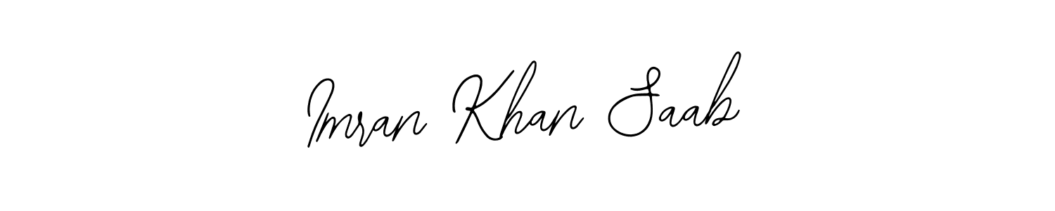 Similarly Bearetta-2O07w is the best handwritten signature design. Signature creator online .You can use it as an online autograph creator for name Imran Khan Saab. Imran Khan Saab signature style 12 images and pictures png