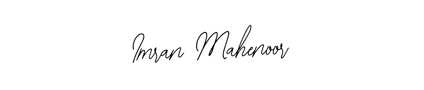 How to make Imran Mahenoor signature? Bearetta-2O07w is a professional autograph style. Create handwritten signature for Imran Mahenoor name. Imran Mahenoor signature style 12 images and pictures png