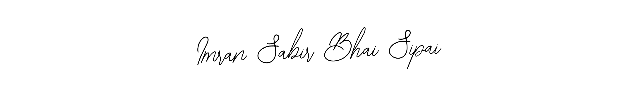 Imran Sabir Bhai Sipai stylish signature style. Best Handwritten Sign (Bearetta-2O07w) for my name. Handwritten Signature Collection Ideas for my name Imran Sabir Bhai Sipai. Imran Sabir Bhai Sipai signature style 12 images and pictures png