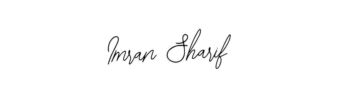 Also we have Imran Sharif name is the best signature style. Create professional handwritten signature collection using Bearetta-2O07w autograph style. Imran Sharif signature style 12 images and pictures png