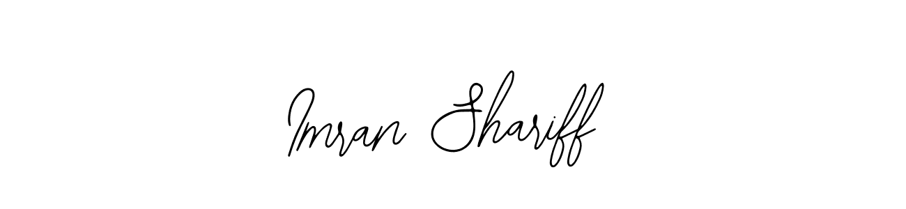 Make a beautiful signature design for name Imran Shariff. With this signature (Bearetta-2O07w) style, you can create a handwritten signature for free. Imran Shariff signature style 12 images and pictures png