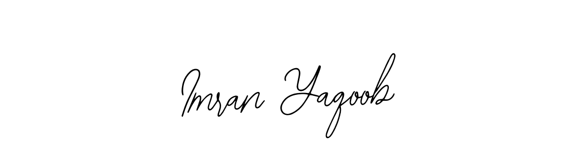 Also we have Imran Yaqoob name is the best signature style. Create professional handwritten signature collection using Bearetta-2O07w autograph style. Imran Yaqoob signature style 12 images and pictures png