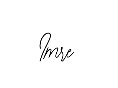How to make Imre name signature. Use Bearetta-2O07w style for creating short signs online. This is the latest handwritten sign. Imre signature style 12 images and pictures png
