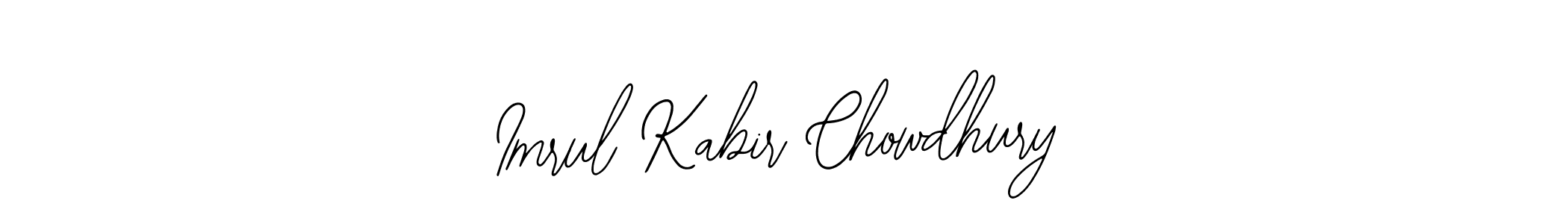 See photos of Imrul Kabir Chowdhury official signature by Spectra . Check more albums & portfolios. Read reviews & check more about Bearetta-2O07w font. Imrul Kabir Chowdhury signature style 12 images and pictures png