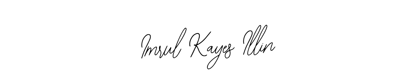 You can use this online signature creator to create a handwritten signature for the name Imrul Kayes Illin. This is the best online autograph maker. Imrul Kayes Illin signature style 12 images and pictures png