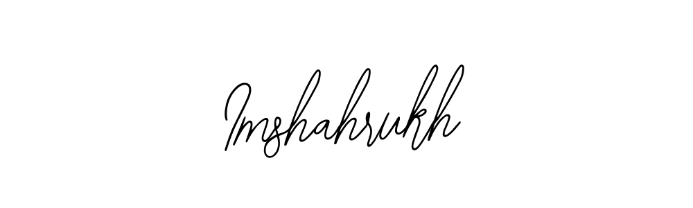 Make a beautiful signature design for name Imshahrukh. Use this online signature maker to create a handwritten signature for free. Imshahrukh signature style 12 images and pictures png