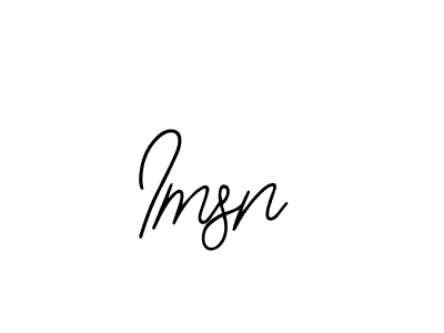 if you are searching for the best signature style for your name Imsn. so please give up your signature search. here we have designed multiple signature styles  using Bearetta-2O07w. Imsn signature style 12 images and pictures png