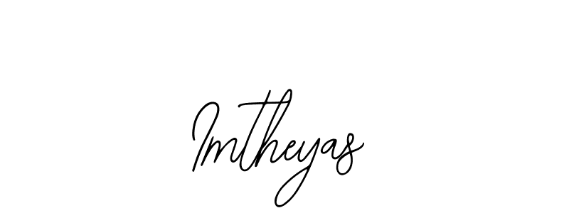 Make a beautiful signature design for name Imtheyas. With this signature (Bearetta-2O07w) style, you can create a handwritten signature for free. Imtheyas signature style 12 images and pictures png