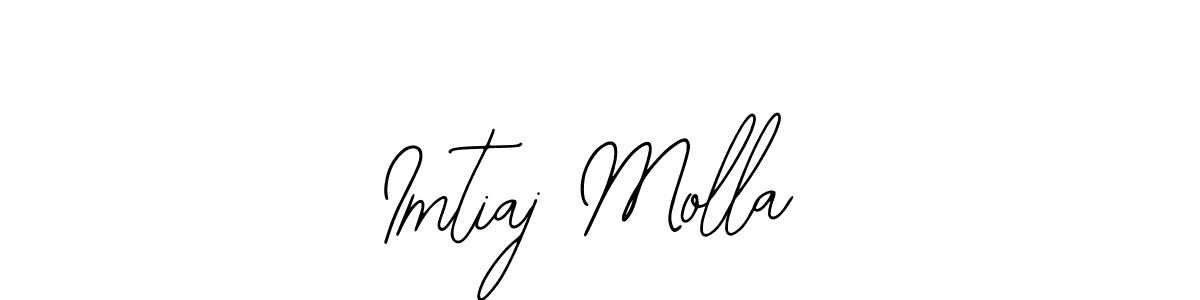 Make a beautiful signature design for name Imtiaj Molla. Use this online signature maker to create a handwritten signature for free. Imtiaj Molla signature style 12 images and pictures png