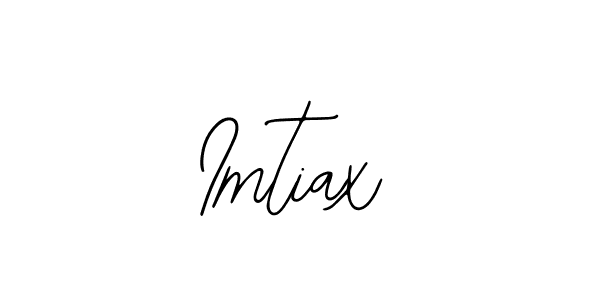 The best way (Bearetta-2O07w) to make a short signature is to pick only two or three words in your name. The name Imtiax include a total of six letters. For converting this name. Imtiax signature style 12 images and pictures png
