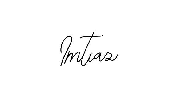 You should practise on your own different ways (Bearetta-2O07w) to write your name (Imtiaz) in signature. don't let someone else do it for you. Imtiaz signature style 12 images and pictures png