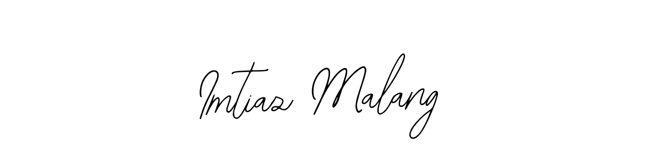 Once you've used our free online signature maker to create your best signature Bearetta-2O07w style, it's time to enjoy all of the benefits that Imtiaz Malang name signing documents. Imtiaz Malang signature style 12 images and pictures png