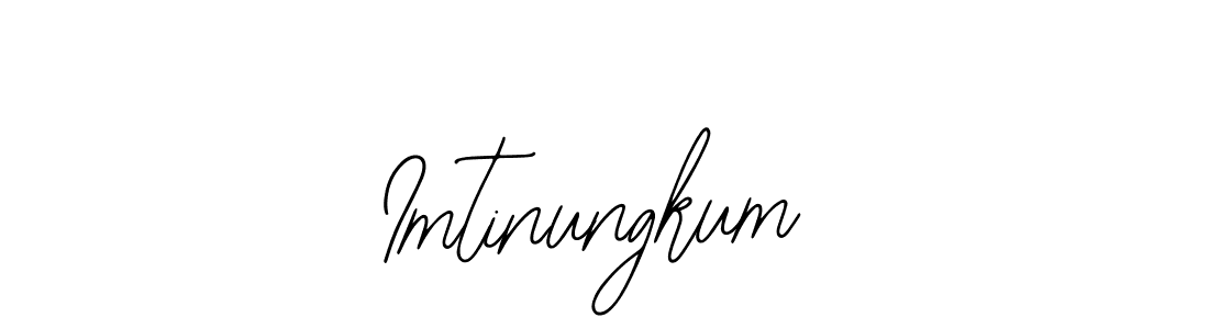 Design your own signature with our free online signature maker. With this signature software, you can create a handwritten (Bearetta-2O07w) signature for name Imtinungkum. Imtinungkum signature style 12 images and pictures png