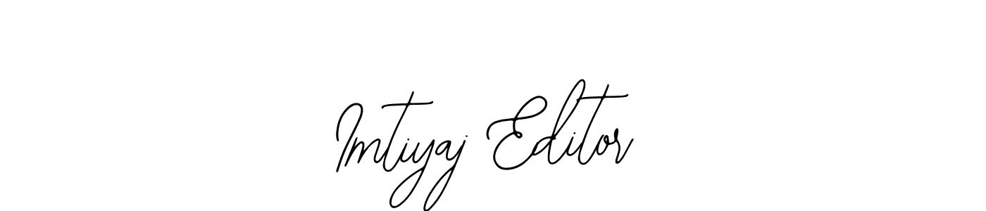 Make a beautiful signature design for name Imtiyaj Editor. Use this online signature maker to create a handwritten signature for free. Imtiyaj Editor signature style 12 images and pictures png