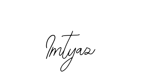 Imtyaz stylish signature style. Best Handwritten Sign (Bearetta-2O07w) for my name. Handwritten Signature Collection Ideas for my name Imtyaz. Imtyaz signature style 12 images and pictures png