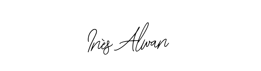 Here are the top 10 professional signature styles for the name Inès Alwan. These are the best autograph styles you can use for your name. Inès Alwan signature style 12 images and pictures png