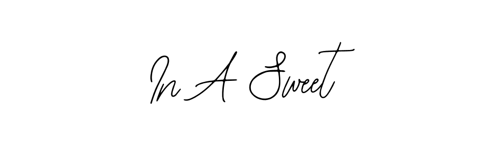 How to make In A Sweet signature? Bearetta-2O07w is a professional autograph style. Create handwritten signature for In A Sweet name. In A Sweet signature style 12 images and pictures png