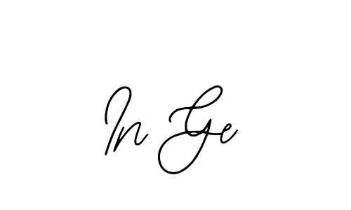 How to make In Ge signature? Bearetta-2O07w is a professional autograph style. Create handwritten signature for In Ge name. In Ge signature style 12 images and pictures png