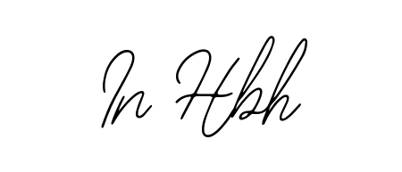 Get inspired by this graceful Bearetta-2O07w signature style for name In Hbh. Smooth loops and balanced proportions for everyday use. In Hbh signature style 12 images and pictures png