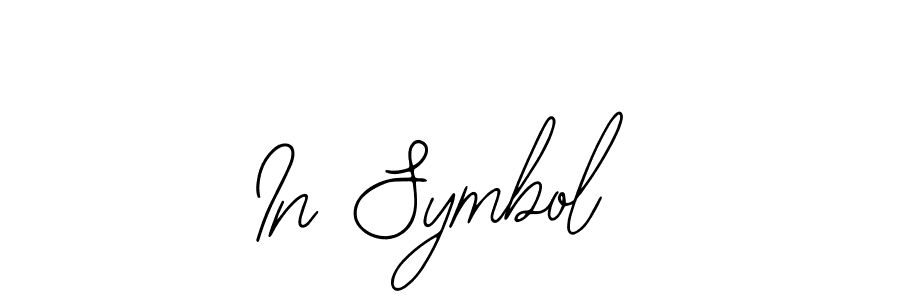 Also You can easily find your signature by using the search form. We will create In Symbol name handwritten signature images for you free of cost using Bearetta-2O07w sign style. In Symbol signature style 12 images and pictures png