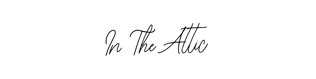 Similarly Bearetta-2O07w is the best handwritten signature design. Signature creator online .You can use it as an online autograph creator for name In The Attic. In The Attic signature style 12 images and pictures png