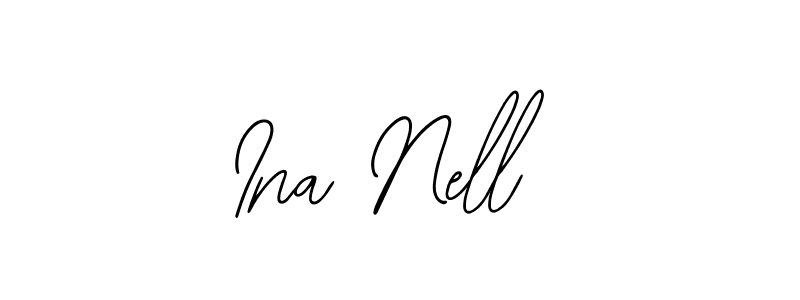 Also we have Ina Nell name is the best signature style. Create professional handwritten signature collection using Bearetta-2O07w autograph style. Ina Nell signature style 12 images and pictures png