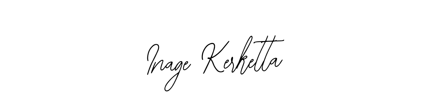 Inage Kerketta stylish signature style. Best Handwritten Sign (Bearetta-2O07w) for my name. Handwritten Signature Collection Ideas for my name Inage Kerketta. Inage Kerketta signature style 12 images and pictures png