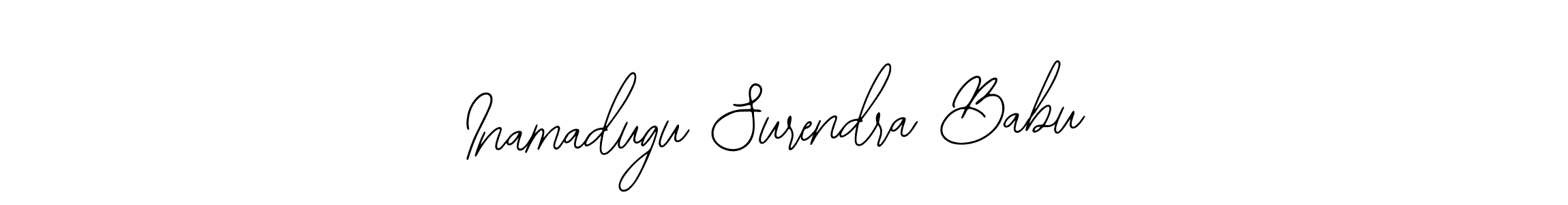 Make a short Inamadugu Surendra Babu signature style. Manage your documents anywhere anytime using Bearetta-2O07w. Create and add eSignatures, submit forms, share and send files easily. Inamadugu Surendra Babu signature style 12 images and pictures png