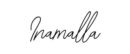 Express your personality with a custom Inamalla signature crafted with Bearetta-2O07w typography. Free transparent PNG download available. Inamalla signature style 12 images and pictures png