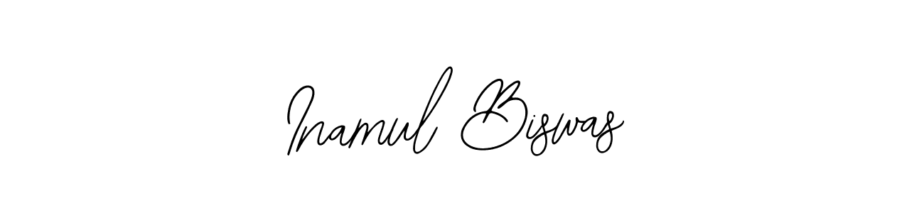 Also we have Inamul Biswas name is the best signature style. Create professional handwritten signature collection using Bearetta-2O07w autograph style. Inamul Biswas signature style 12 images and pictures png