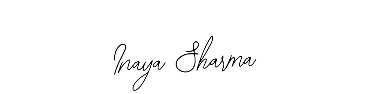 Create a beautiful signature design for name Inaya Sharma. With this signature (Bearetta-2O07w) fonts, you can make a handwritten signature for free. Inaya Sharma signature style 12 images and pictures png