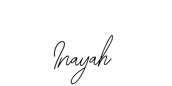 Create a beautiful signature design for name Inayah. With this signature (Bearetta-2O07w) fonts, you can make a handwritten signature for free. Inayah signature style 12 images and pictures png