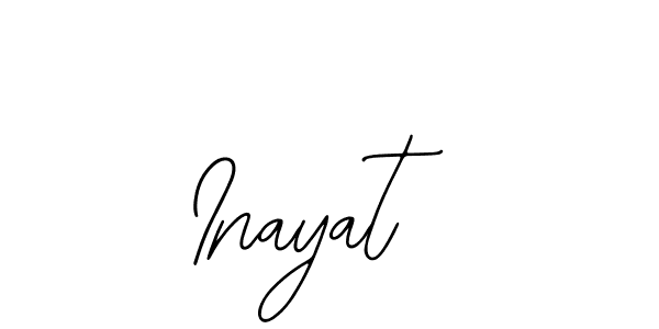 Design your own signature with our free online signature maker. With this signature software, you can create a handwritten (Bearetta-2O07w) signature for name Inayat. Inayat signature style 12 images and pictures png