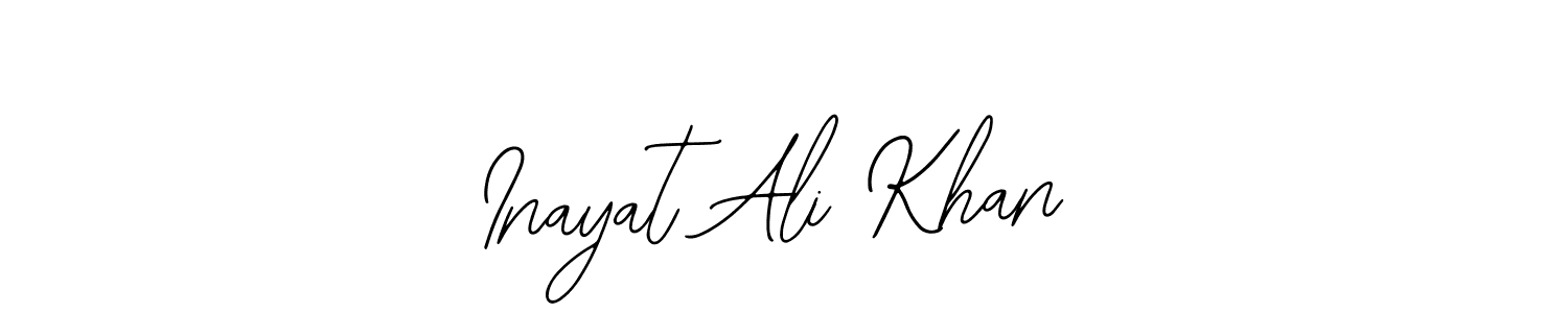 How to make Inayat Ali Khan signature? Bearetta-2O07w is a professional autograph style. Create handwritten signature for Inayat Ali Khan name. Inayat Ali Khan signature style 12 images and pictures png