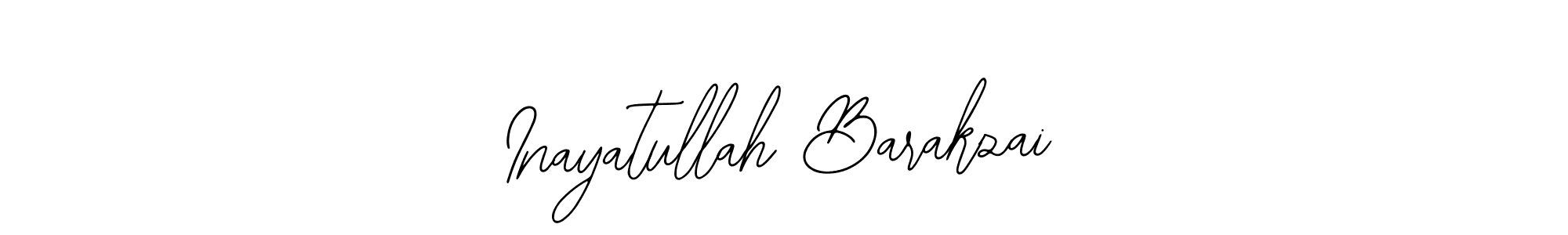 You should practise on your own different ways (Bearetta-2O07w) to write your name (Inayatullah Barakzai) in signature. don't let someone else do it for you. Inayatullah Barakzai signature style 12 images and pictures png