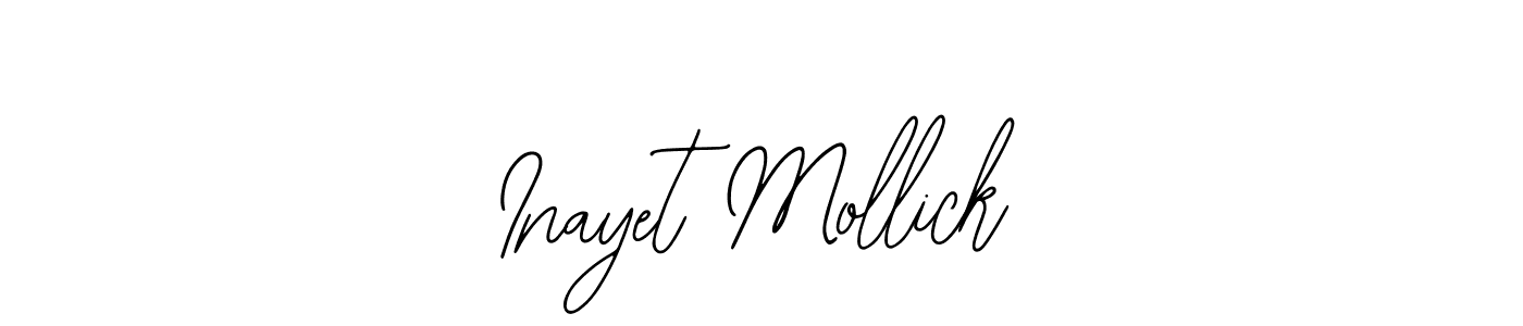 Create a beautiful signature design for name Inayet Mollick. With this signature (Bearetta-2O07w) fonts, you can make a handwritten signature for free. Inayet Mollick signature style 12 images and pictures png