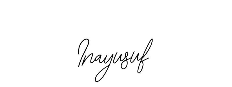 Similarly Bearetta-2O07w is the best handwritten signature design. Signature creator online .You can use it as an online autograph creator for name Inayusuf. Inayusuf signature style 12 images and pictures png