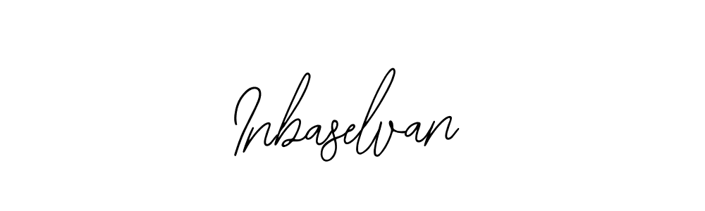 The best way (Bearetta-2O07w) to make a short signature is to pick only two or three words in your name. The name Inbaselvan include a total of six letters. For converting this name. Inbaselvan signature style 12 images and pictures png