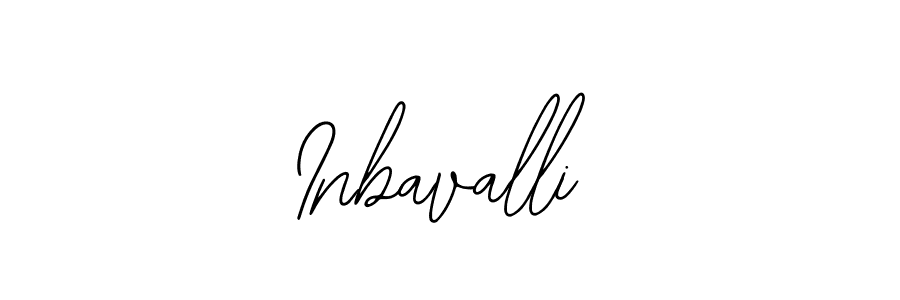 The best way (Bearetta-2O07w) to make a short signature is to pick only two or three words in your name. The name Inbavalli include a total of six letters. For converting this name. Inbavalli signature style 12 images and pictures png