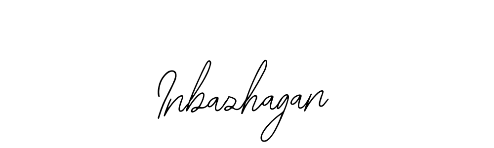 The best way (Bearetta-2O07w) to make a short signature is to pick only two or three words in your name. The name Inbazhagan include a total of six letters. For converting this name. Inbazhagan signature style 12 images and pictures png