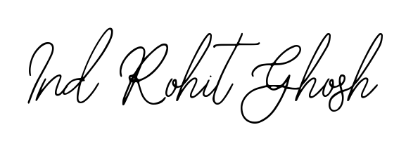 Transform the name Ind Rohit Ghosh into a signature masterpiece using Bearetta-2O07w font. Ideal for photographers, artists, and creators looking for watermarks. Ind Rohit Ghosh signature style 12 images and pictures png