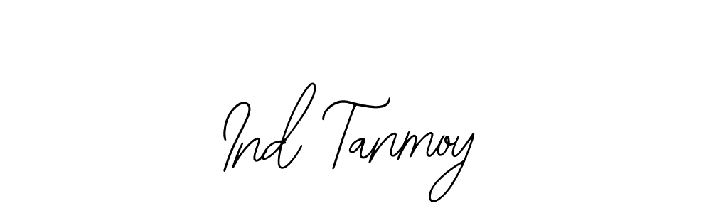 How to make Ind Tanmoy signature? Bearetta-2O07w is a professional autograph style. Create handwritten signature for Ind Tanmoy name. Ind Tanmoy signature style 12 images and pictures png
